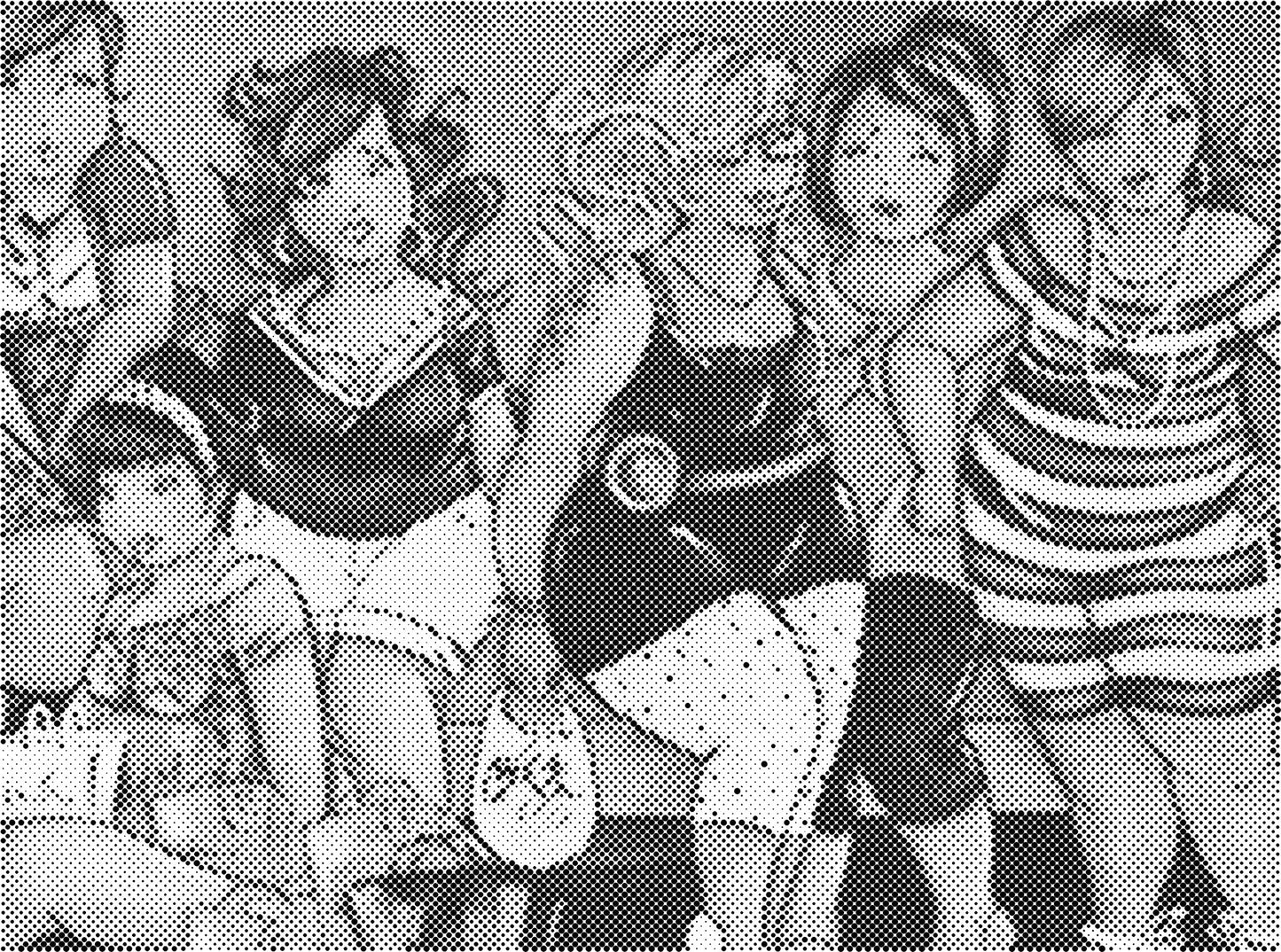 DOT Painting - Dikke Dames en Vrouwelijke Portretten