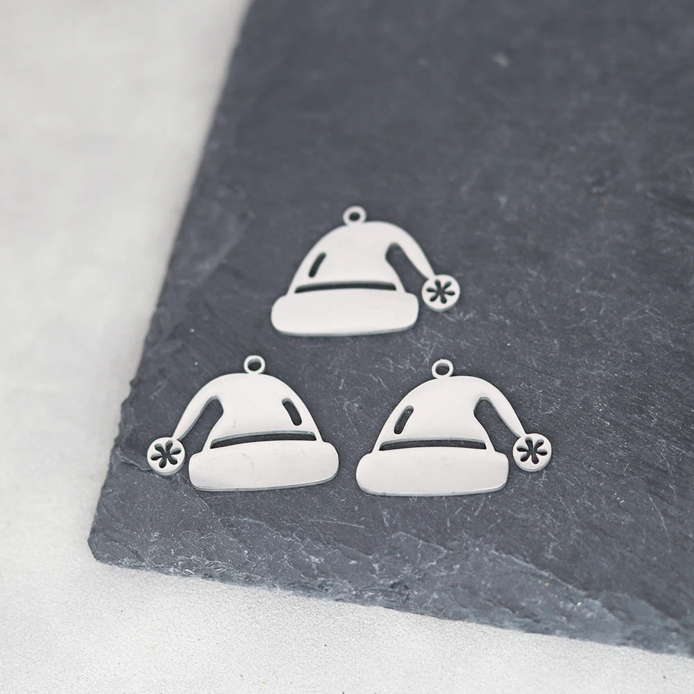 Kerst hangers sneeuwvlok rendier, bel, Kerstboom, Kerstman en meer – vele varianten - 3 stuks