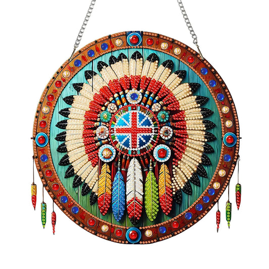 Diamond Painting Hangend Ornament voor Muur en Raam Decoratie - D089