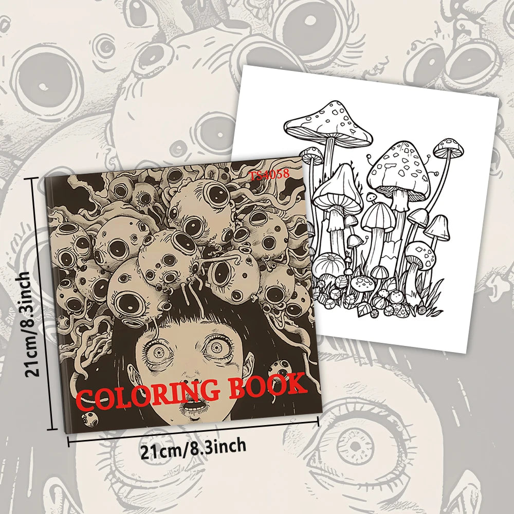 Kleurboek voor volwassenen – 30 unieke patronen, 21x21 cm