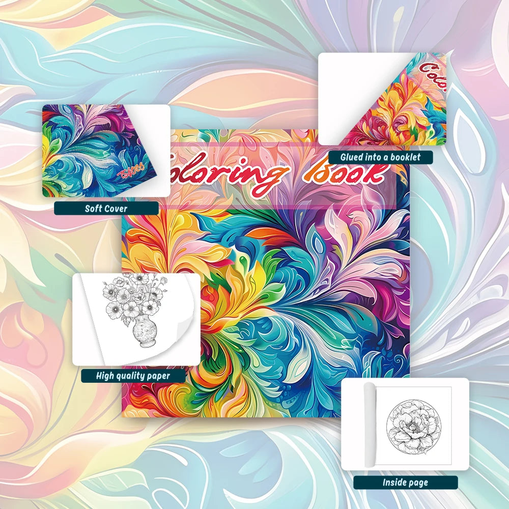 Kleurboek voor volwassenen – 30 kleurplaten voor tienermeisjes
