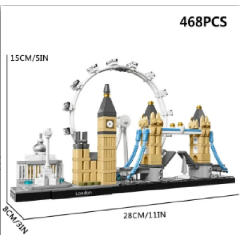 Bouwpakket Urban Architectuur – Creatief Modelbouw Speelplezier - London