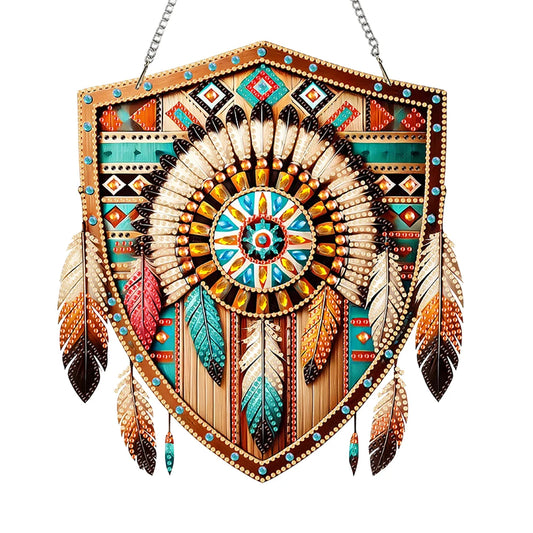 Diamond Painting Hangend Ornament voor Muur en Raam Decoratie - D088