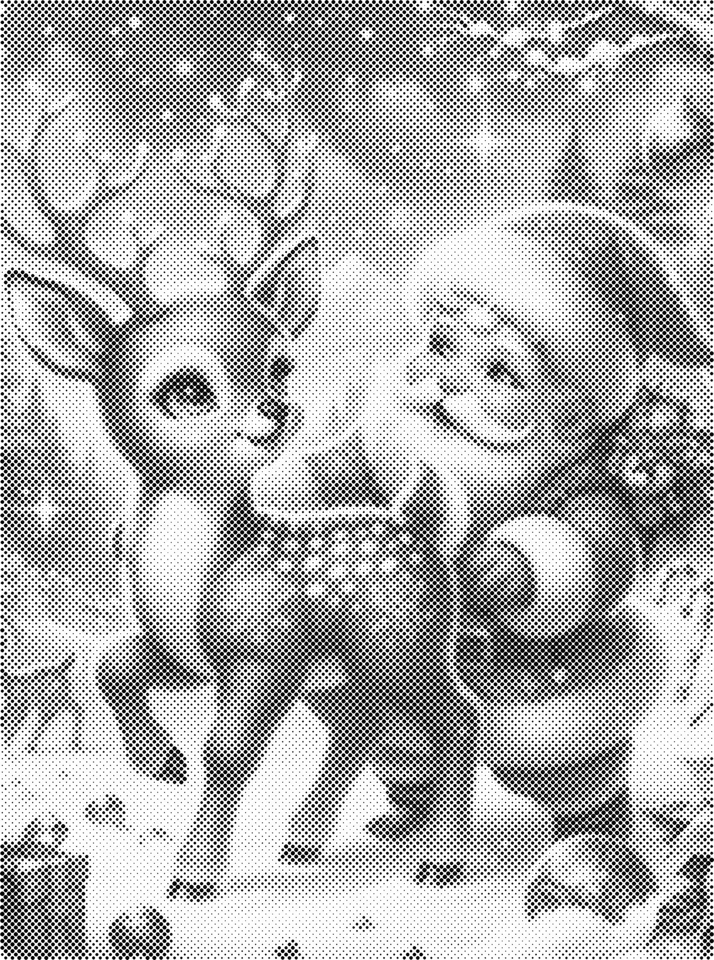 DOT Painting Cartoon Kerst – Één Kleur Stippelkunst