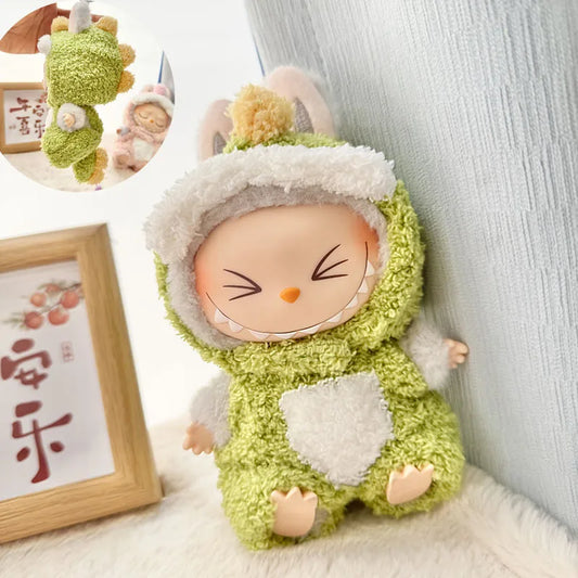 Kleding voor Labubu poppen – Outfit set voor 15/17 cm knuffelpoppen