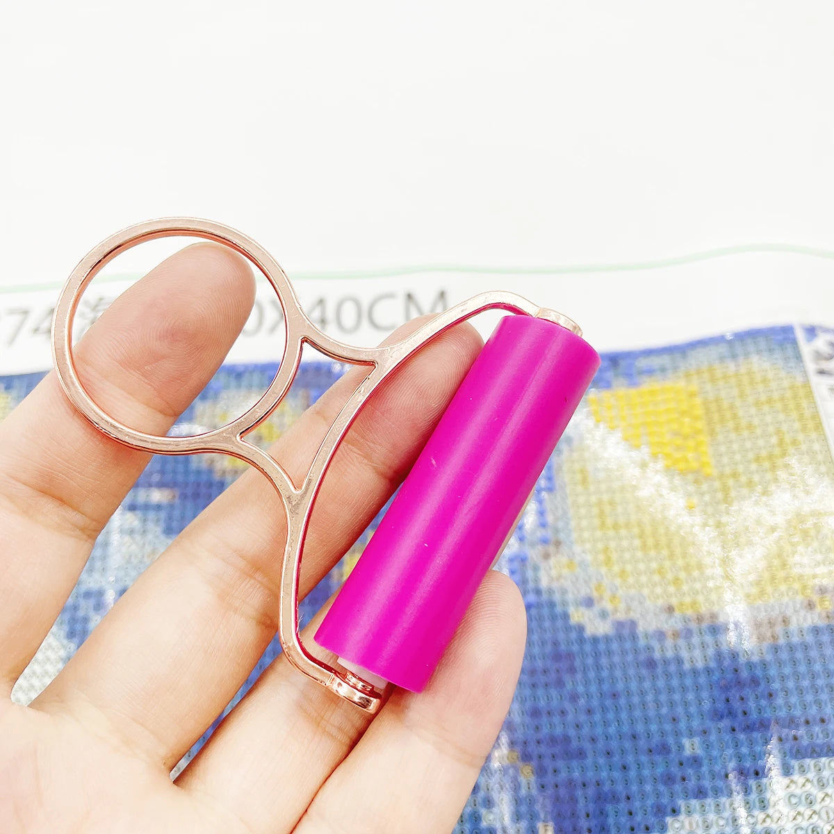 Diamond Painting RVS Metalen Roller Pen voor Strakke Steentjes