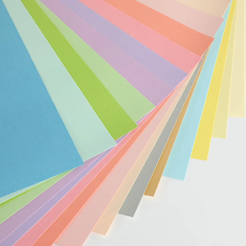 Papier voor plakboek en kaarten maken A4 250g gekleurd karton