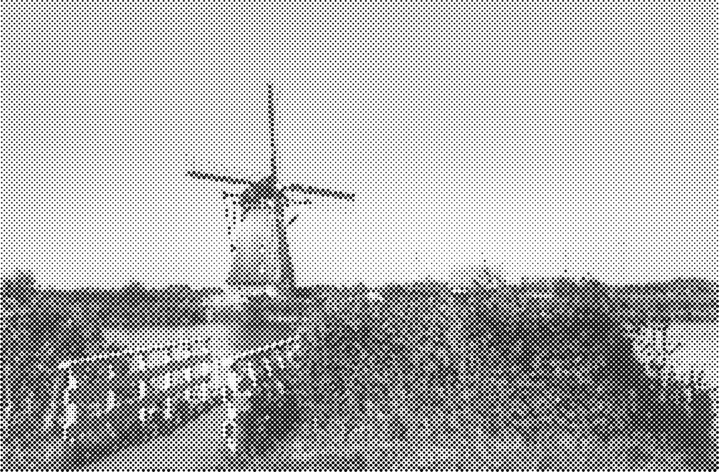 DOT Painting 40x60cm Landschap - Hollandse Molens en Tulpenvelden