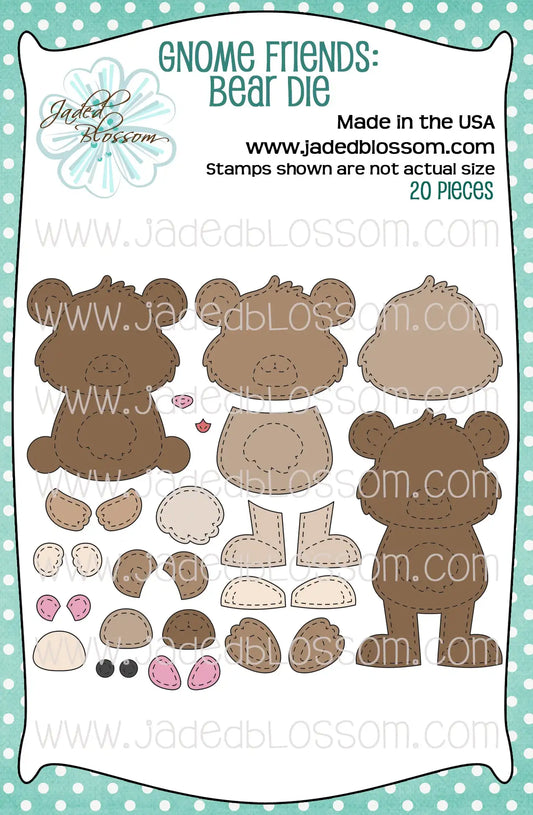 JB Collections Basis set snijmallen Beer voor kaarten en scrapbooking