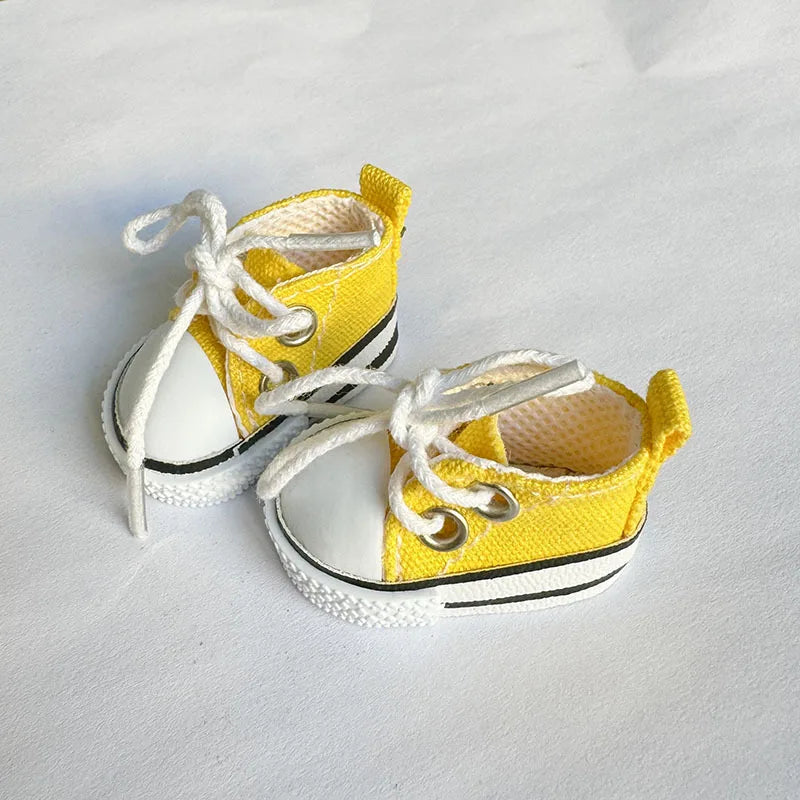 Kleding voor Labubu poppen – Sneakers & accessoires voor 17cm poppen
