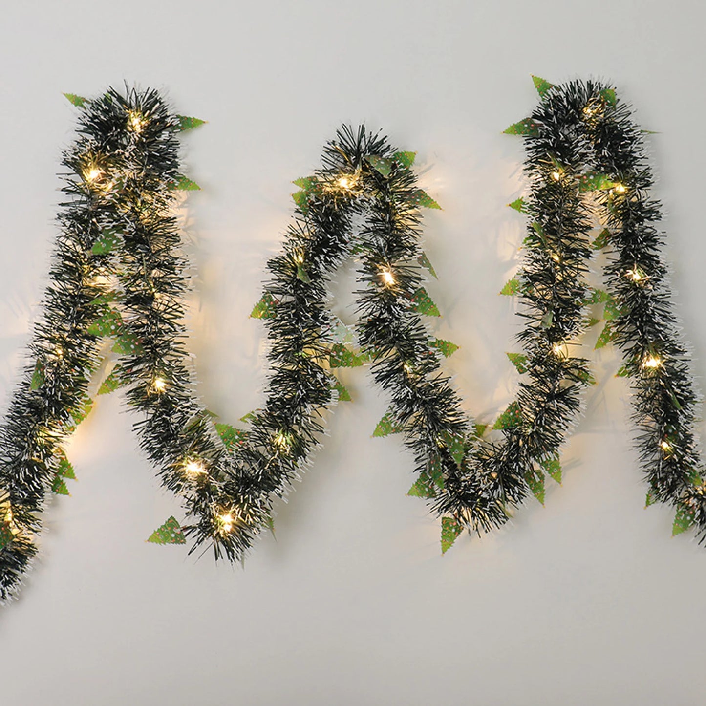 Kerst Guirlande met LED Licht voor Feestelijke Decoratie