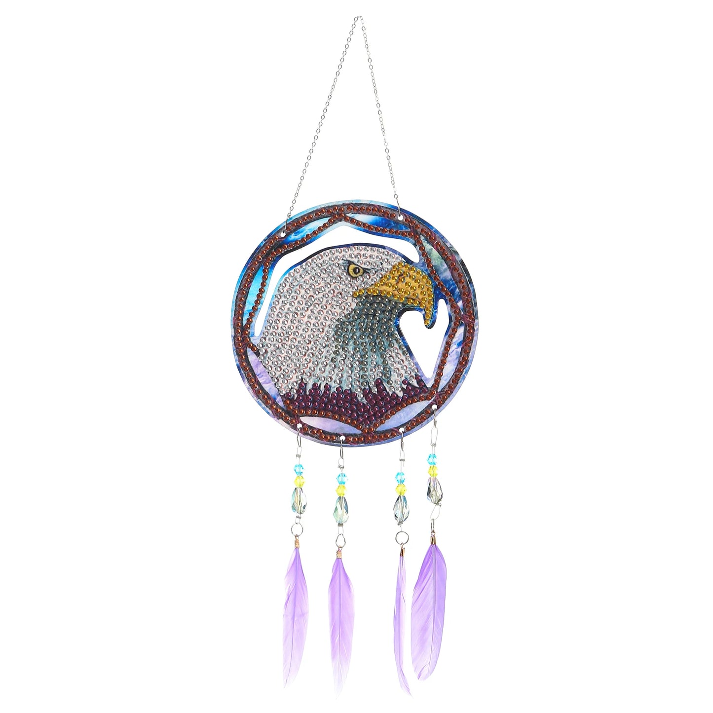 Diamond Painting Dromenvanger dieren - Dubbelzijdige Hanger - DZ3029