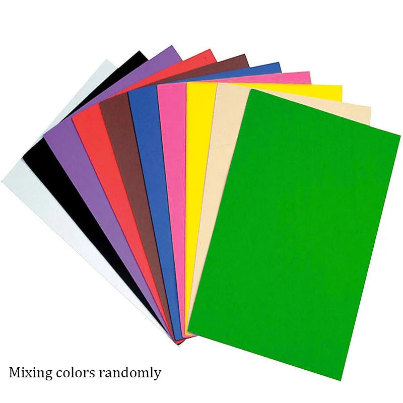 Papier voor kaarten maken & Scrapbook Gekleurde Foamvellen Set 5-10 Stuks