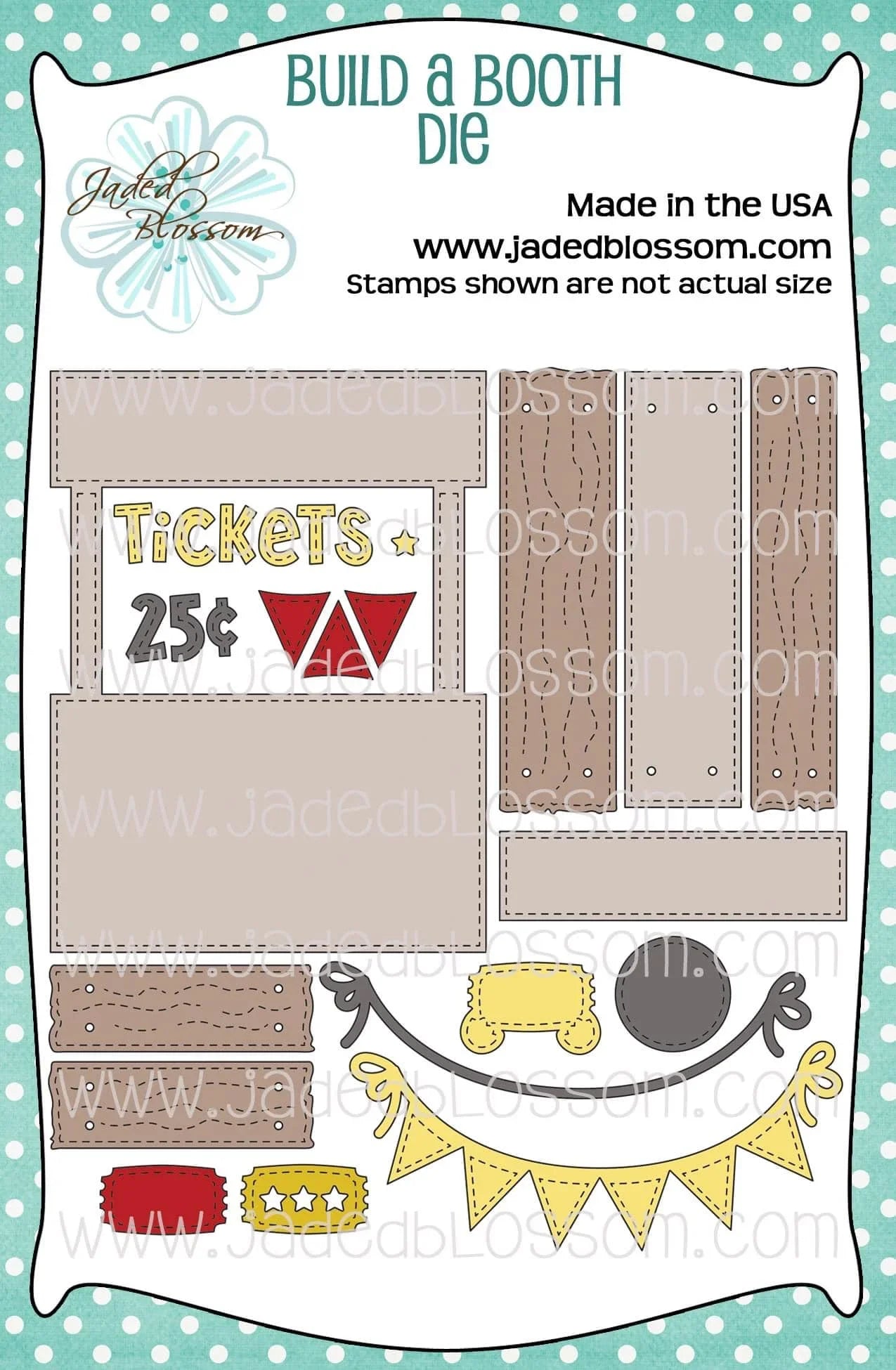 JB Collections Basis set snijmallen Build a Booth creatieve opbouwset