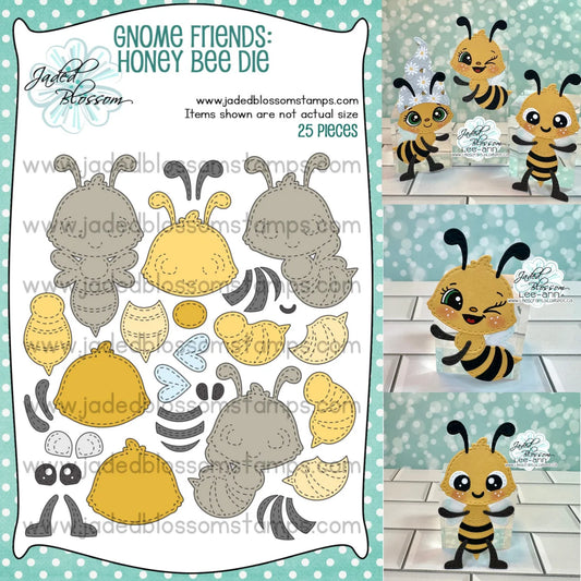 JB Collections Basis set snijmallen Gnome Friends Honingbij