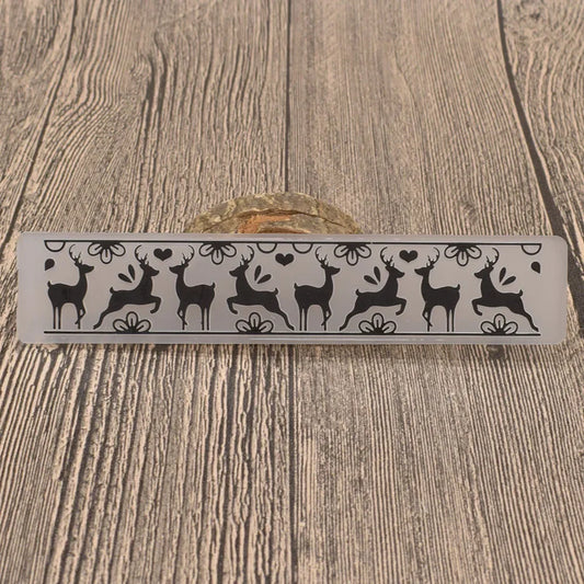 Embossing folder stencil template voor scrapbooking en kaartdecoratie - Rendier