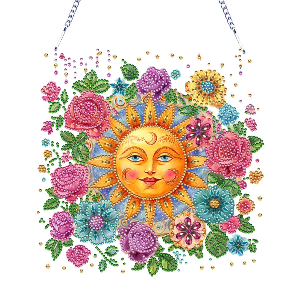 Diamond Painting Hangend ornament Acryl Dieren voor Raam en Tuin - BN44