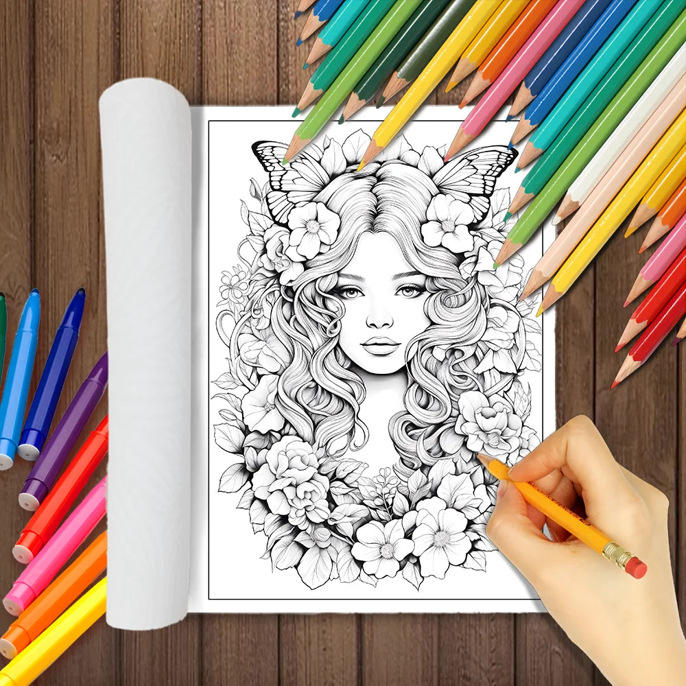 Kleurboek voor volwassenen – 30 unieke patronen op dik papier