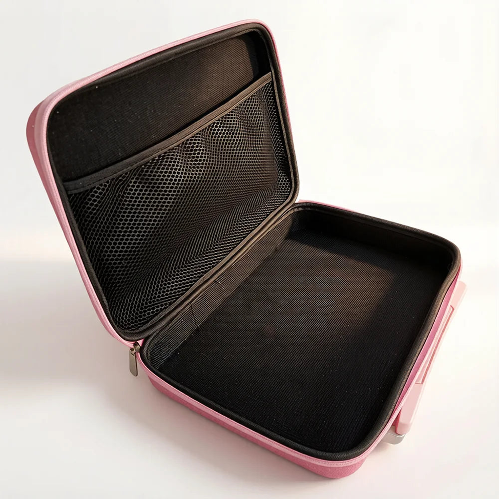 Diamond Painting Opbergkoffer met 54 Opbergpotjes Roze Organizer