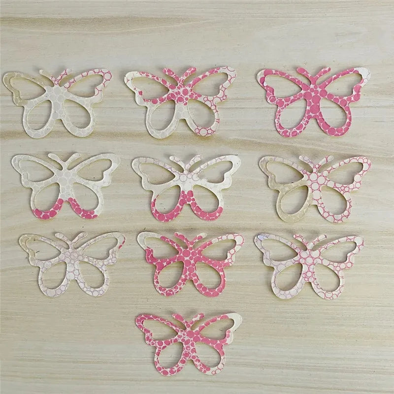 Snijmallen Vlinder met Stippelrand voor Creatieve Papierprojecten