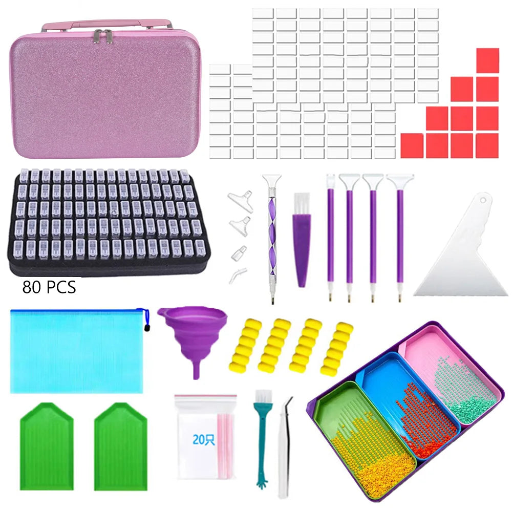 Diamond Painting Sorteerkoffer voor kralen en accessoires | Opbergkoffer