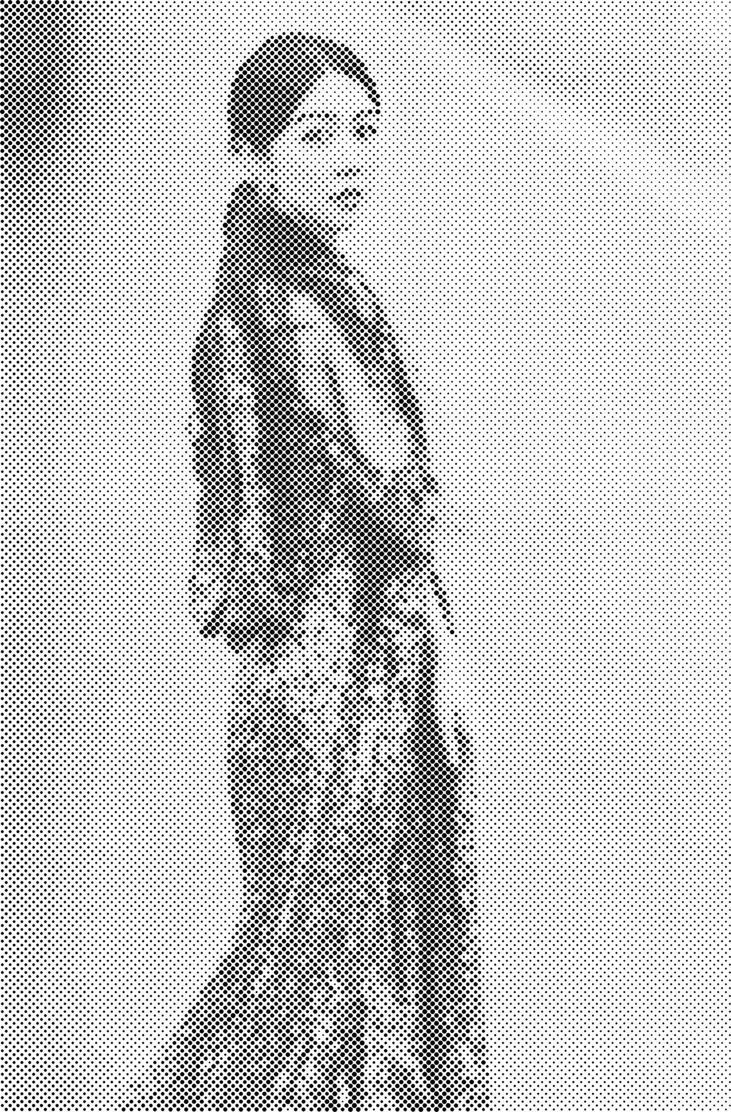 DOT Painting Portretten - Canvas (40x60cm, 50x75cm, 60x90cm)