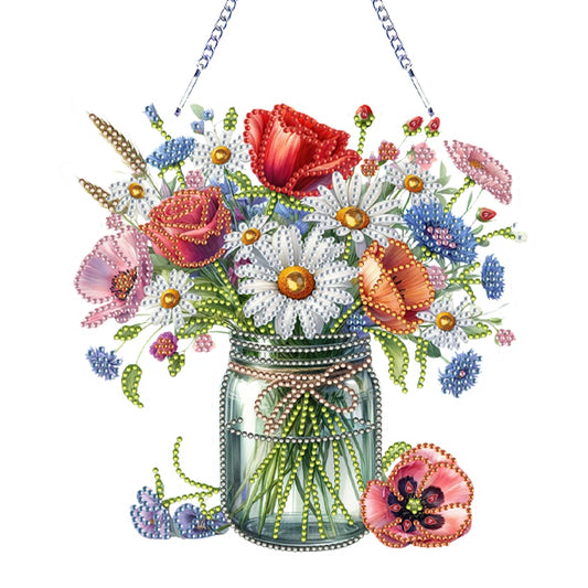 Diamond Painting Hangend ornament Acryl Dieren voor Raam en Tuin - LMT113
