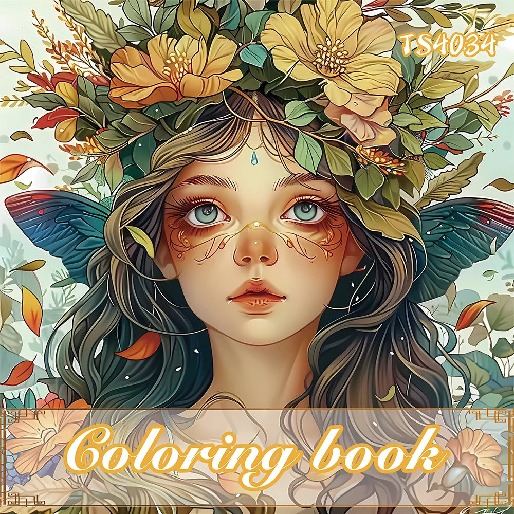 Kleurboek voor volwassenen – 30 pagina’s dik papier, ontspannend tekenplezier