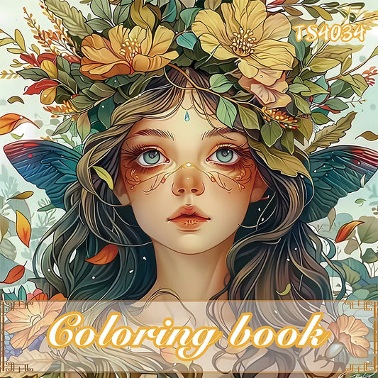 Kleurboek voor volwassenen – 30 pagina’s dik papier, ontspannend tekenplezier