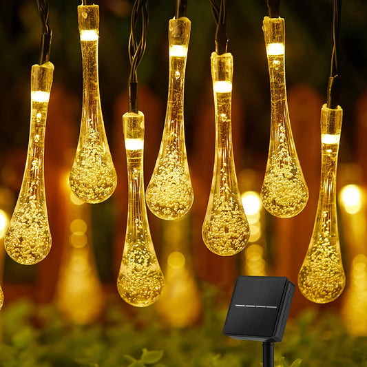 Solar Kerstverlichting tuinverlichting IP65 met 8 standen – sfeervolle buitenverlichting