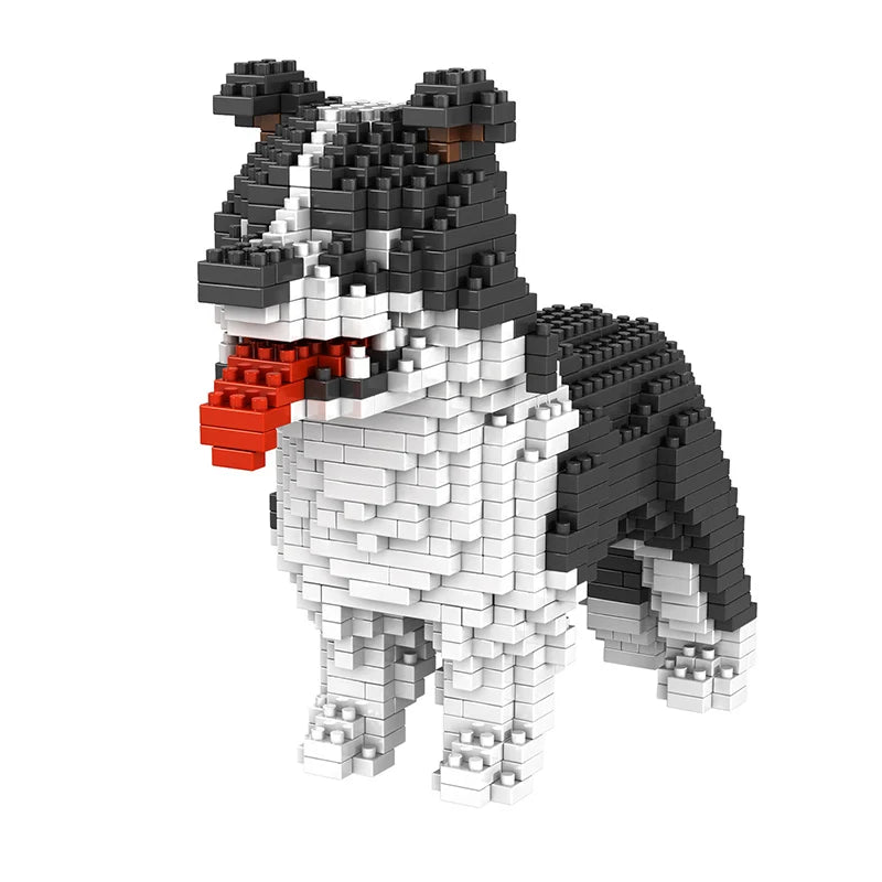 Bouwpakket dieren - Mini honden bouwset voor kinderen en volwassenen