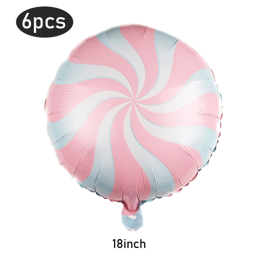 Opblaasbare kerst snoepstok en lolly folieballonnen set – feestdecoratie