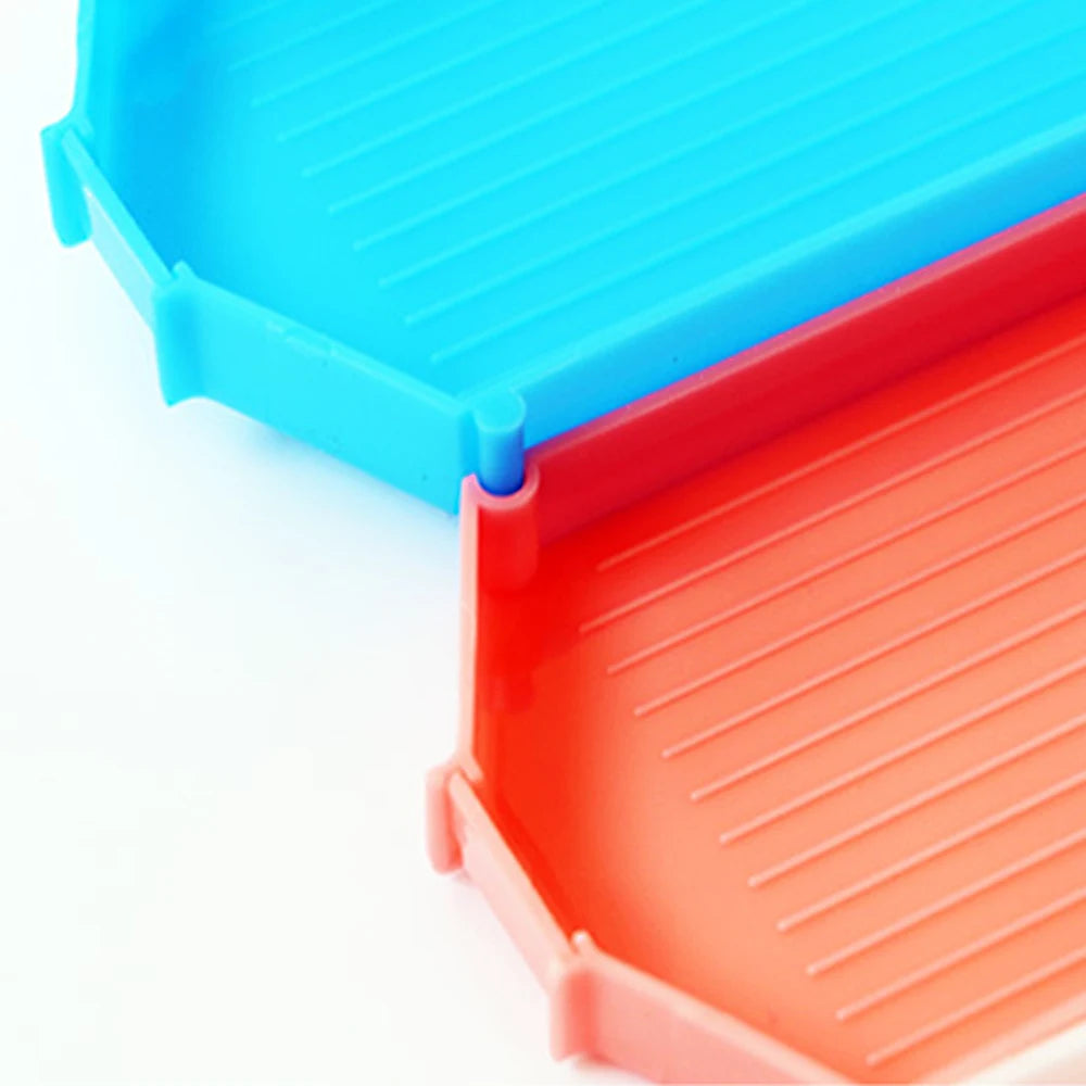 Diamond Painting Schudbakje – Set van zes grote gekleurde bakjes