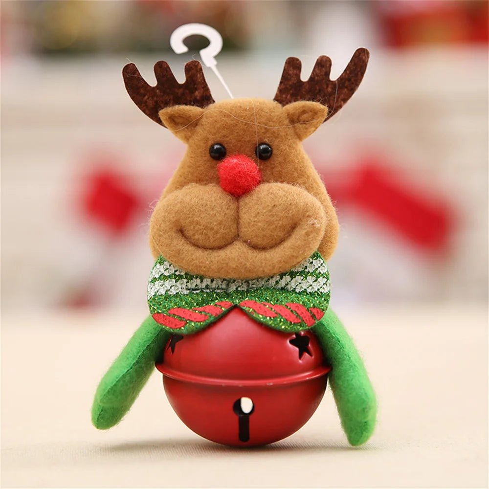 Kerstbel pop hanger – sfeervolle kerstboomversiering met bel