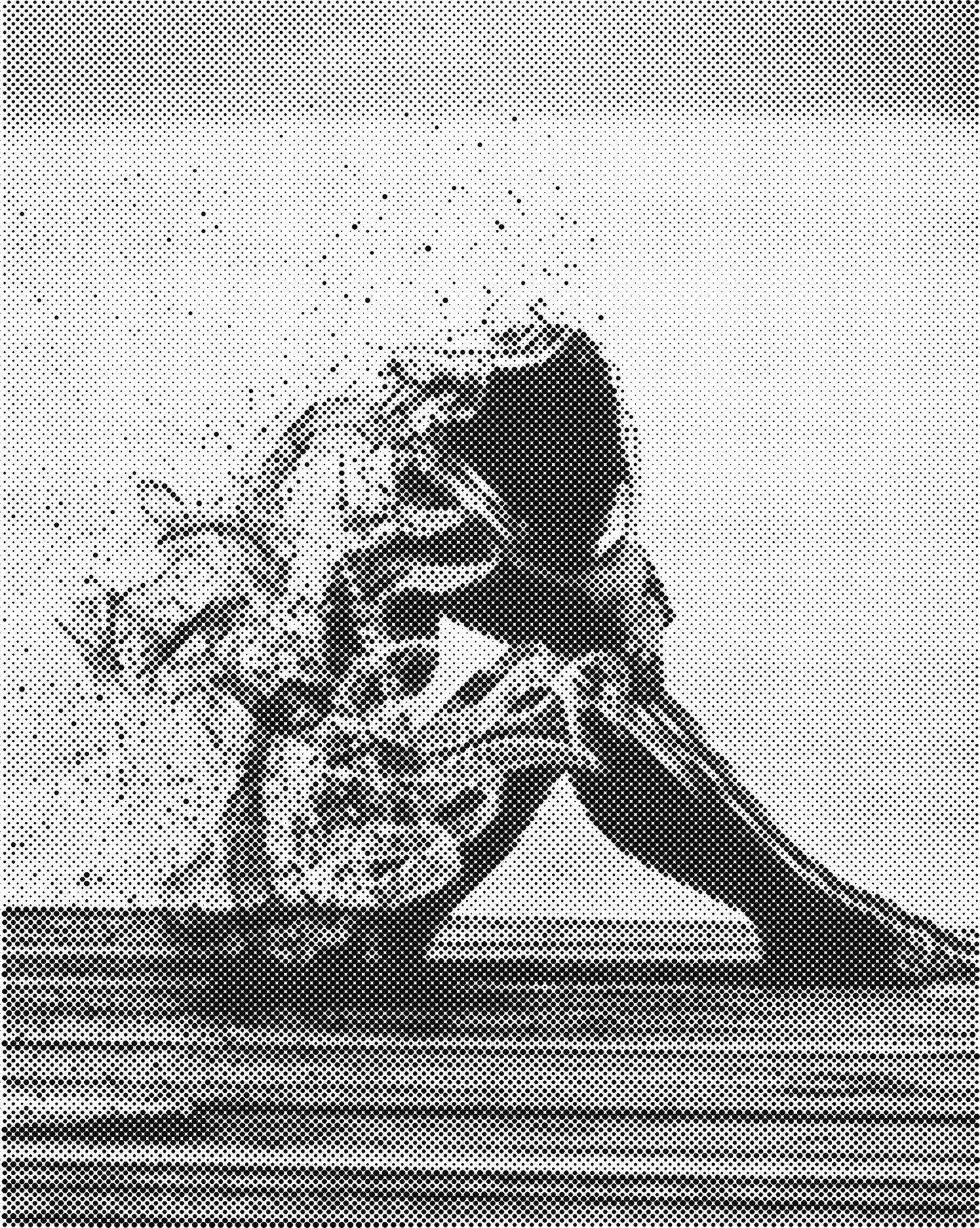 DOT Painting Abstract Art - Handen en Mensen (40x50cm of 60x75cm)