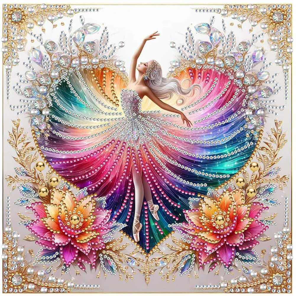 Diamond Painting Special met Strass Decoratie 30x30cm - CX111