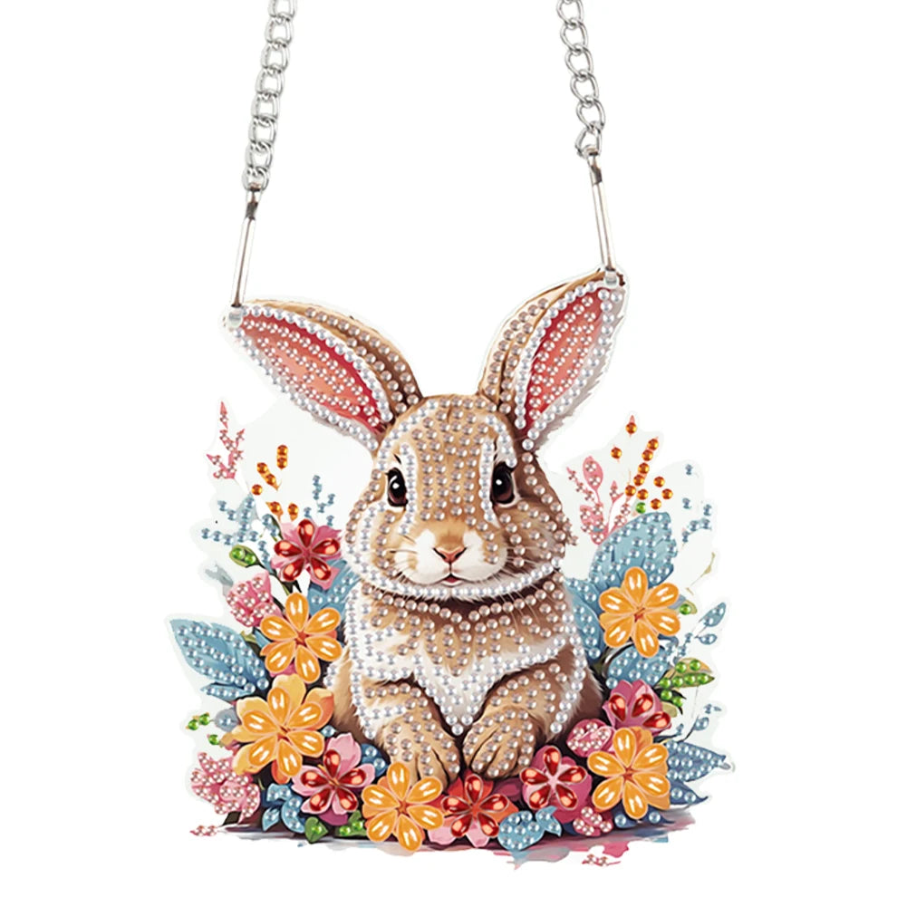 Diamond Painting Hangend Ornament Pasen - Krans Decoratie - HGJ254