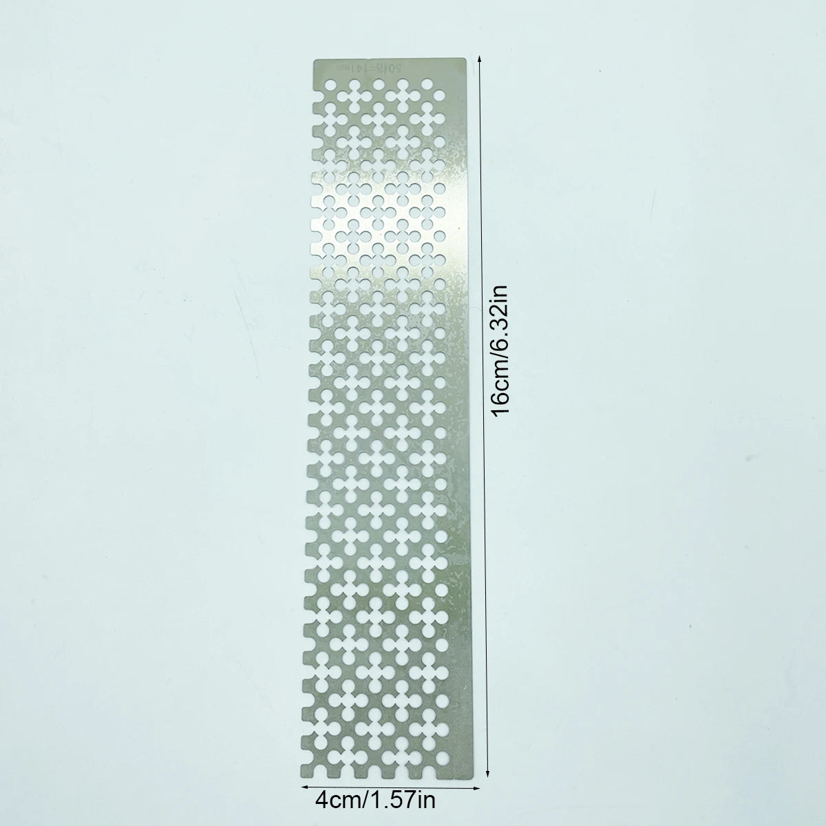 Diamond Painting steentjes raster RVS liniaal met 240/360/520 vakjes