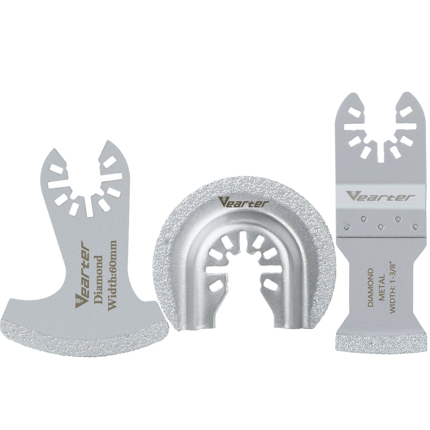Vearter diamant zaagblad voor precisie voegverwijdering – oscillerend multitool mes (3 stuks)