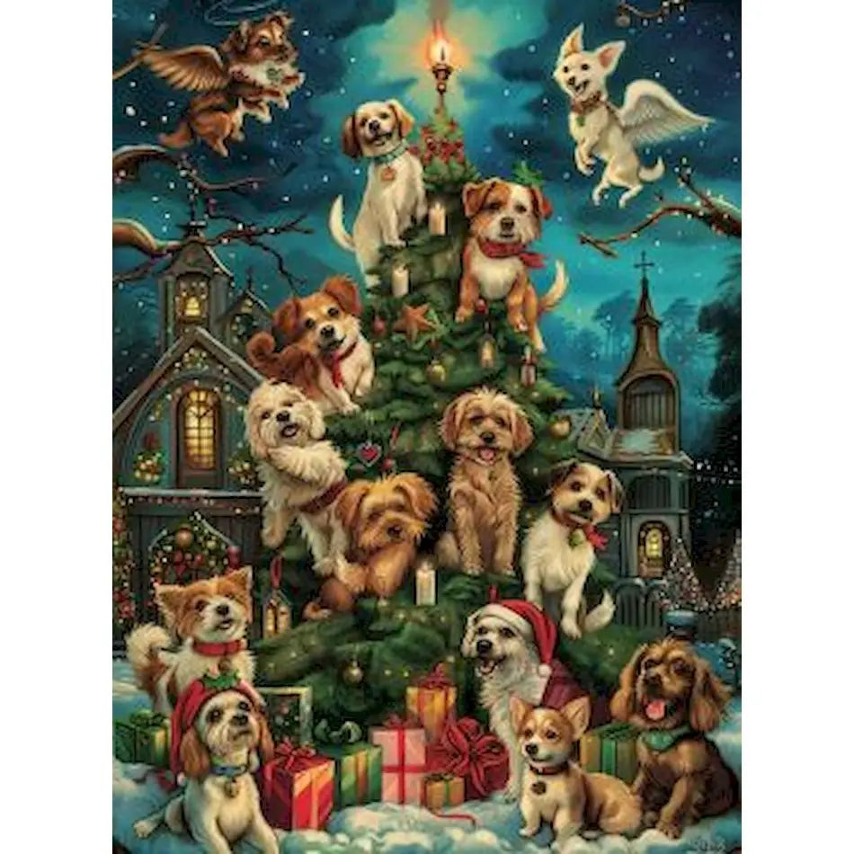 Schilderen op nummer Kerst Dieren met Acrylverf en Lijst (optioneel) - 9961339