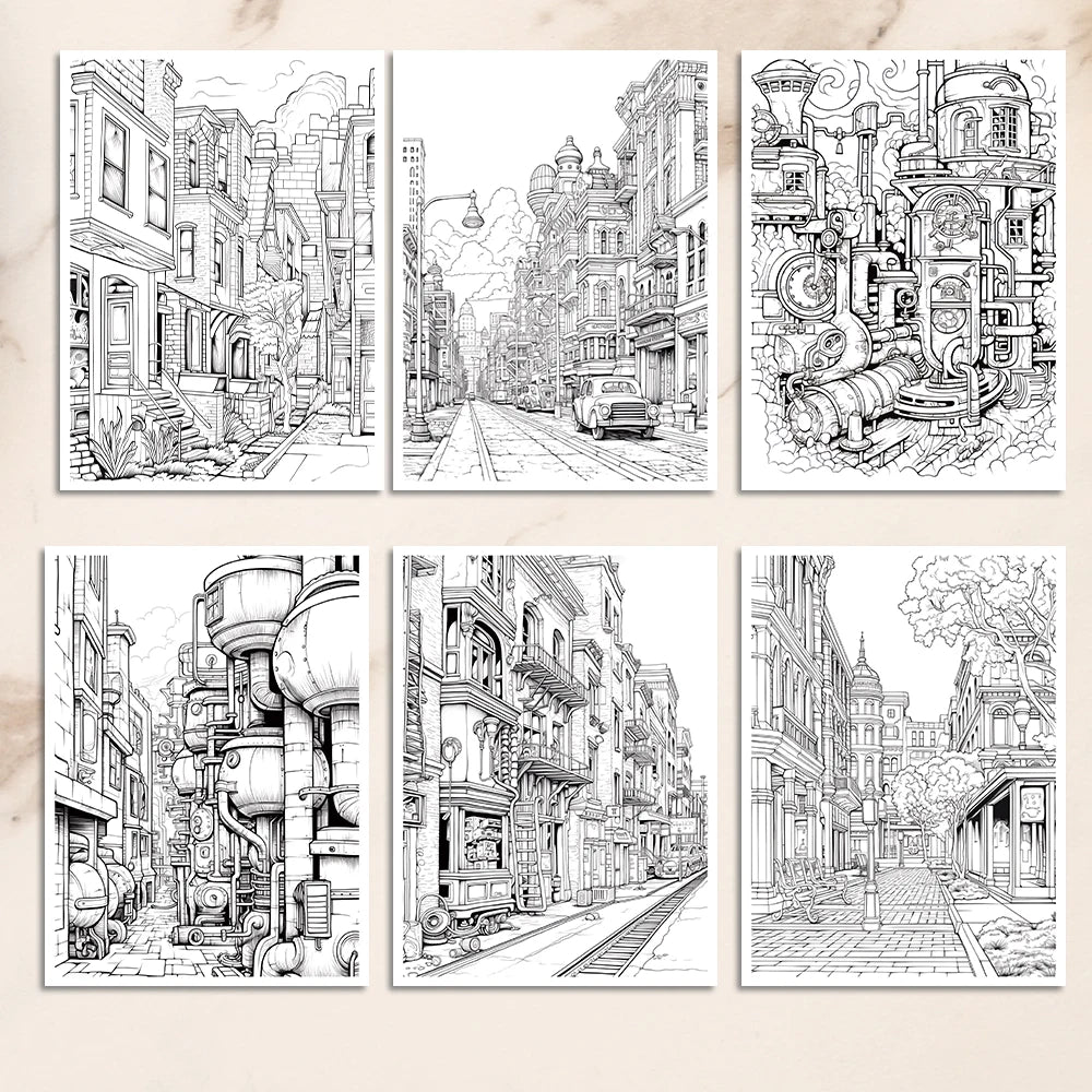 Kleurboek voor volwassenen & tieners – 25 unieke patronen op dik papier