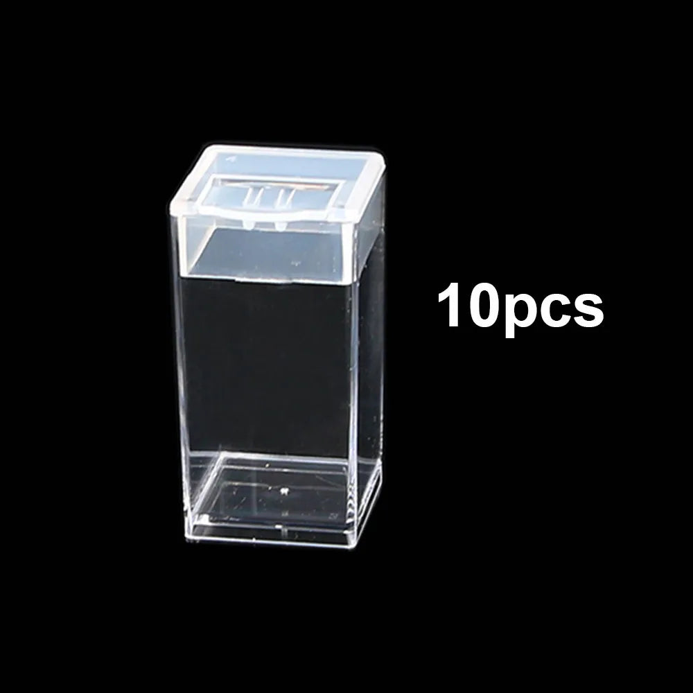 Diamond Painting potjes voor opbergkoffer transparant 10 stuks opbergset