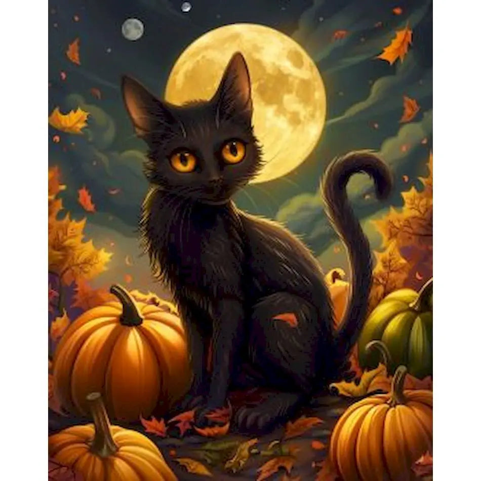 Schilderen op nummer Dieren - Kat Modern Schilderij - 9961322