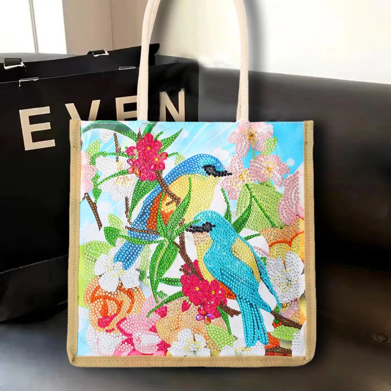 Diamond Painting Tas Vlinder Design Shopper voor Dames