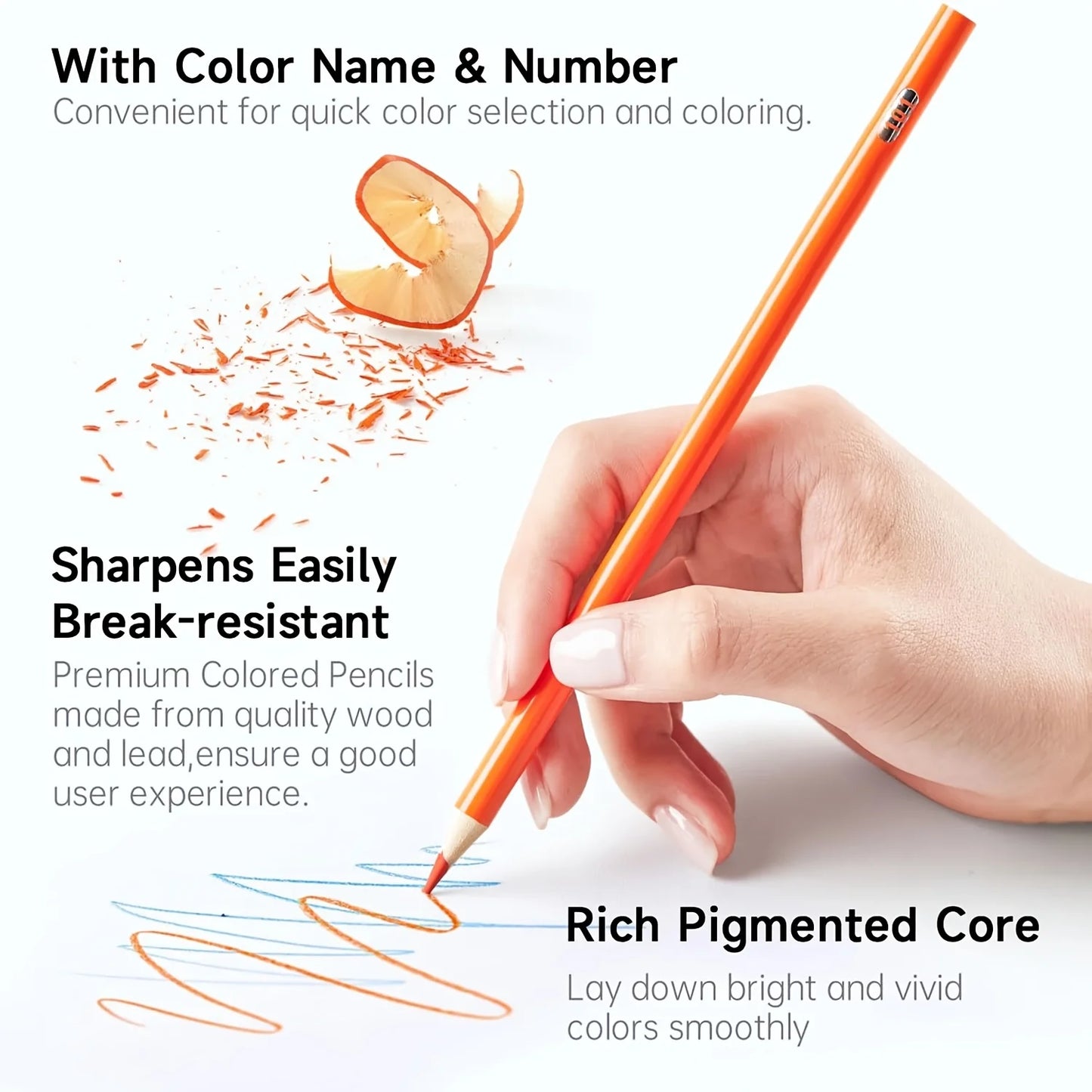 Kleurpotloden 520-delig – Premium oliebasis met heldere kleuren