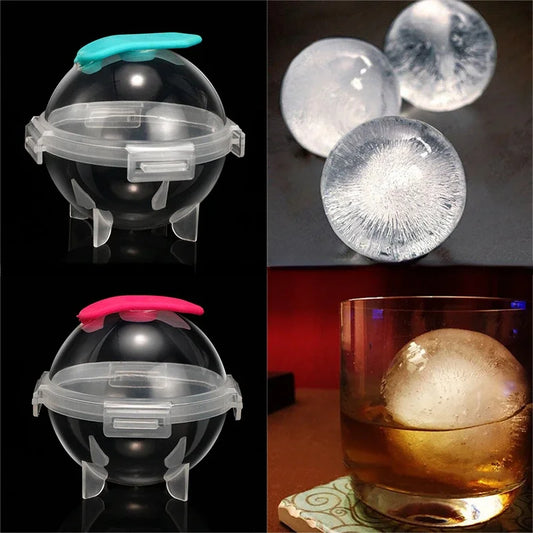 IJsblokjes vorm grote ronde ijsballen – ideaal voor whisky & cocktails