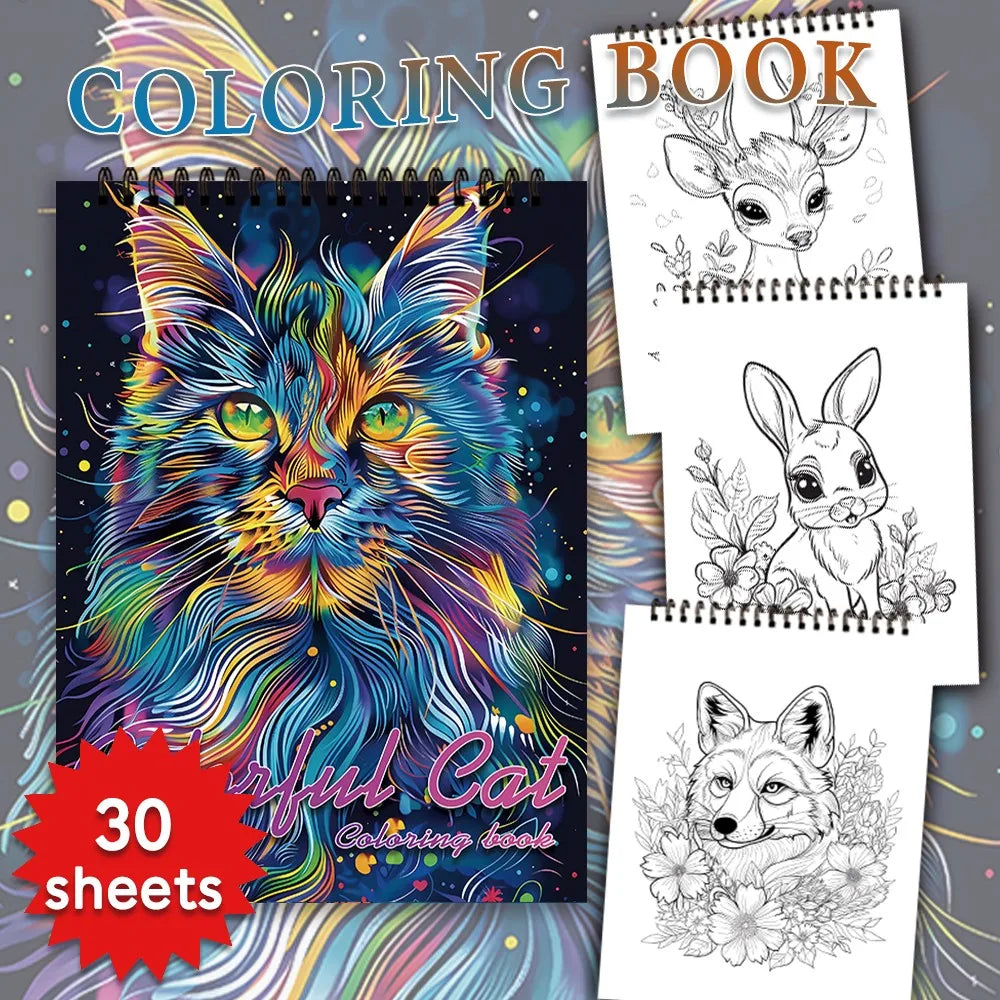 Kleurboek voor volwassenen – 30 Pagina’s met Humor & Ontspanning