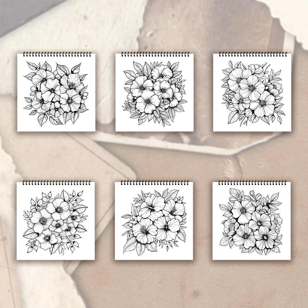 Kleurboek voor volwassenen en tieners – Spiraalbinding met dik papier voor ontspanning en creativiteit