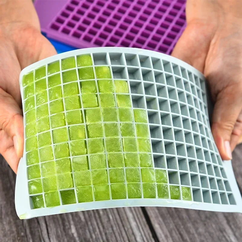 IJsblokjes vorm 160-vaks flexibele siliconen ijsmaker