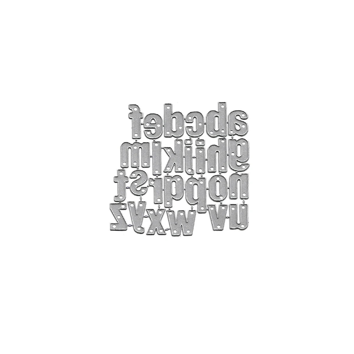 Metalen snijmal - Creatieve letters en cijfers voor scrapbooking